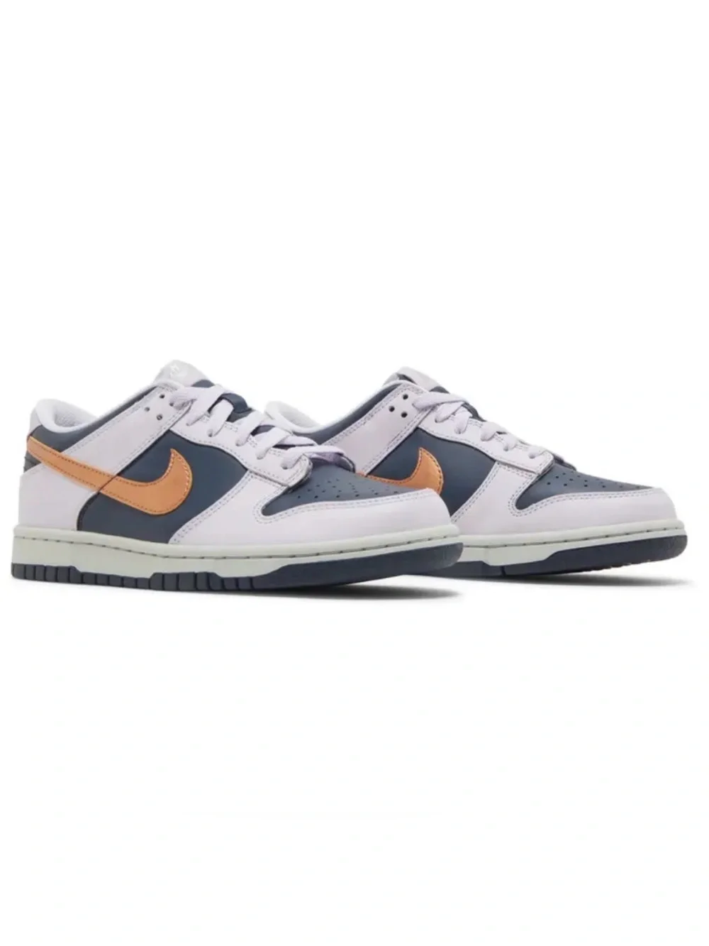*BRAND NEW* Nike Dunk Low SE (GS) Thunder Blue/Copper Swoosh